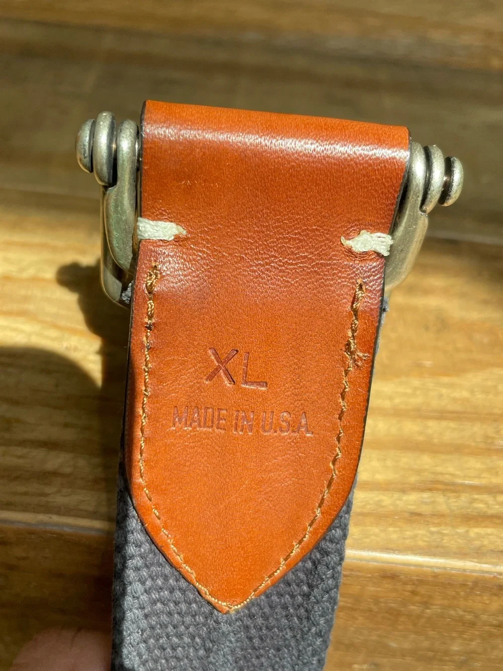 BRENTWOOD CANVAS BELT Condition: Great   Brand: Johnnie-o  Color: Dusk  Size: XL